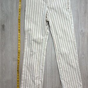 Marc Jacobs Cream and White Cotton Pants